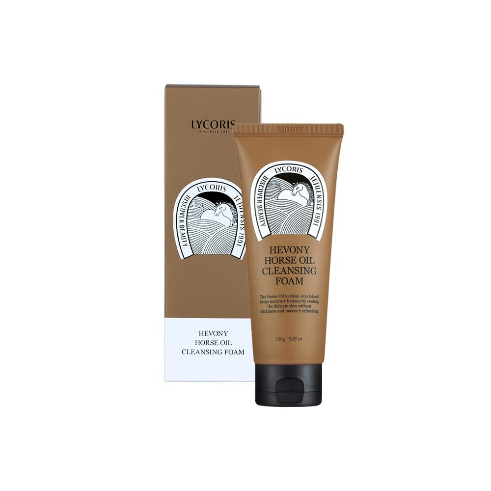 Lycoris Hevony Horse Oil Cleansing Foam