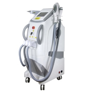 Magic Plus A0316 4 in 1 E Light IPL RF ND Yag Laser IPL Hair Removal Machine