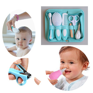 Nail Hair Nose Health Care brush and comb Kit for baby daily care