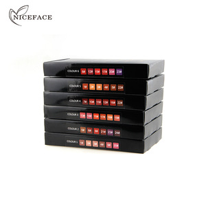 new make up lipstick pen waterproof matte silky 6 color set lip liner