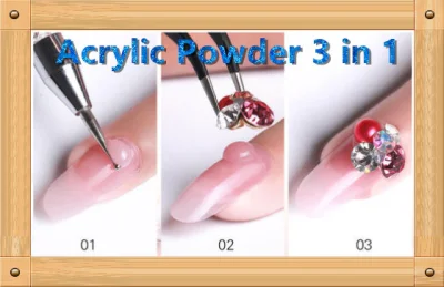 No Need Lamp Cure Quick Nail Color DIP Acrylic Powder Easy Apply