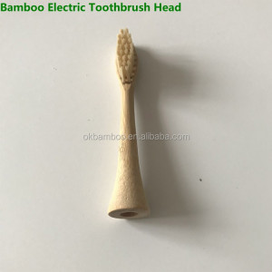 NO PLASTIC Electric Toothbrush Head Bamboo Replaceable Electric Toothbrush Head for Phiilips Sonic Electric Toothbrush