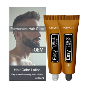OEM Cosmetic Manufacturer Wholesale Superior Grade Natural  Gold Hair Dye Color Cream