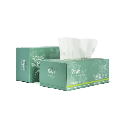 OEM Factory Competitive Price Wholesale Soft Pack Colorful Bag Facial Tissue Toilet Bamboo Paper Non Irritaing 3ply 4ply Layer