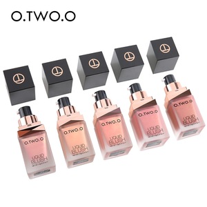 O.TWO.O Brand Makeup Blush 5 Color Long Lasting Waterproof Liquid Blush