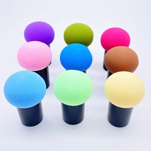 Private label colorful makeup sponge beauty makeup tools very soft make up sponge for women