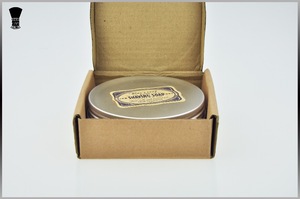 Professional handmade shaving soap shaving cream with tin box accept private logo