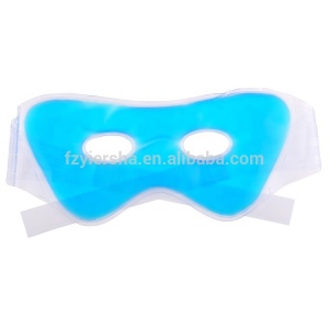 Pvc Soft Plastic Gel Beads Hot Cold Eye Compress Eye Ice Pack Glitter With Fleece Cover/flush Eye Ice Pack