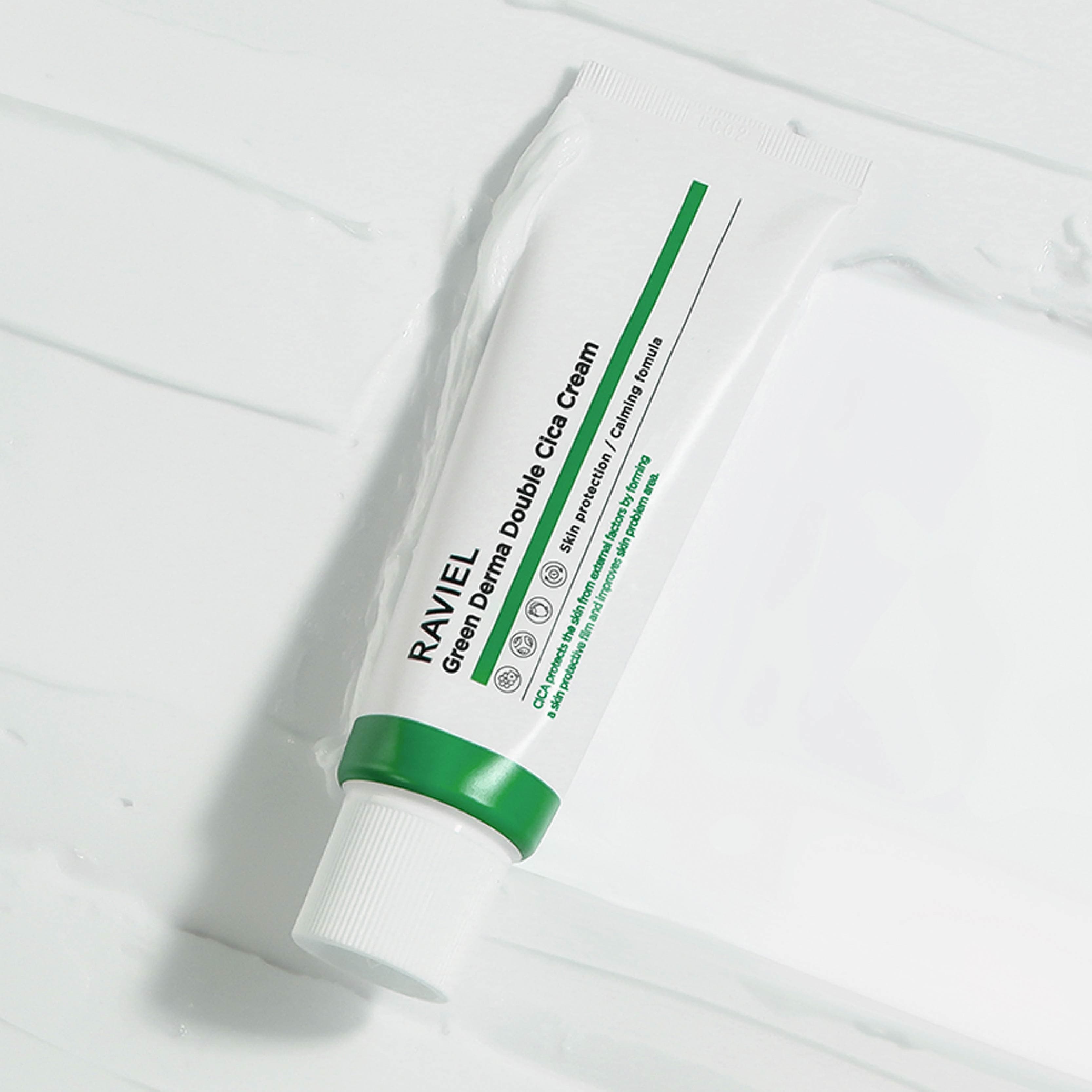 [RAVIEL] Green Derma Double Cica Cream 50ml