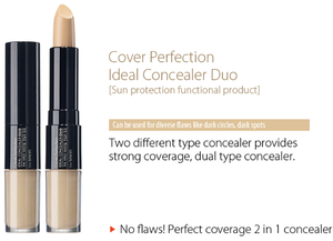 [The SAEM] Cover Perfection Ideal Concealer Duo. 3colors