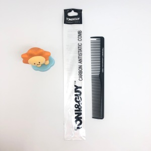 Wholesale Daily Used Personalized Plastic Hair Trim Comb With Custom Logo