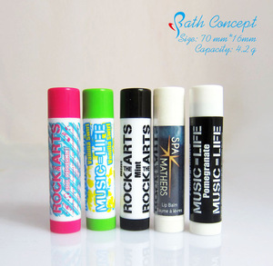 Wholesale flavor custom lip balm chap stick