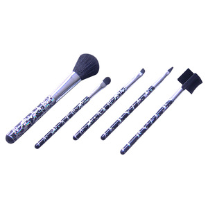 wholesale good quality custom logo cosmetic beauty tools 5pcs makeup brush set