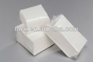 Wood free sugarcane bagasse bamboo tissue sanitary napkin