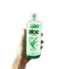 100% Natural Aloe Vera Gel 250 ml. Soothes, refreshes, minimizes inflammation, regenerates damaged cells, antioxidant, hydrates and protects damaged skin. Aloe Vera Facial and Body Gel