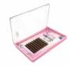 0.05yy caramel color grafted false eyelashes, soft and not scattered, natural three-dimensional thick curly grafted eyelashes