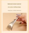 11.16CM Silver Metal Zinc Alloy Multifunctional Eight-Claw Decompression Head Meridian Health Care Massage Comb