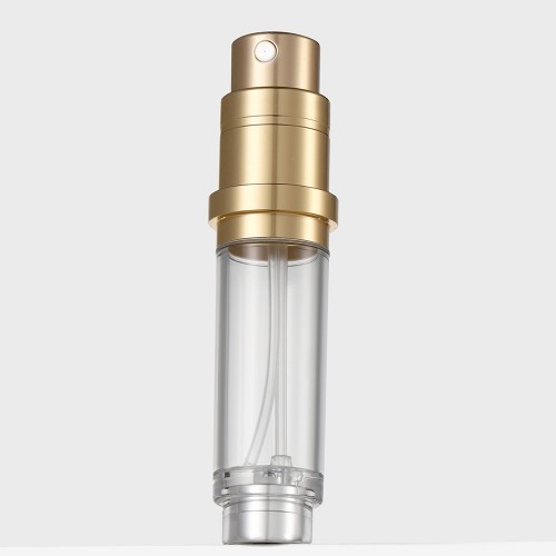 Diamond Cut Design 5ML Perfume Dispenser Bottom Filling Self-Pump Spray Empty Bottle