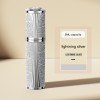 Travel Portable 5ML Mini Creative Design High-end Leather Zinc Alloy Bottom-Filling Spray Perfume Bottle