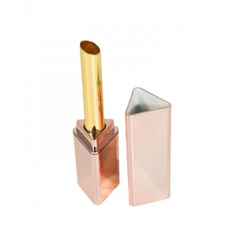 New Modern Fashion Pocket Unique Design Diamond Triangle Aluminum Lipstick Tube
