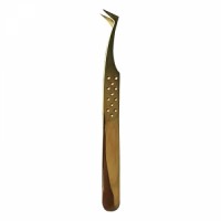 Eye lash tweezers