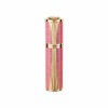 Travel Portable 5ML Mini Creative Design High-end Leather Zinc Alloy Bottom-Filling Spray Perfume Bottle
