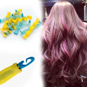 12PCS 45cm Magic Hair Curlers Curl Formers Spiral Ringlets Leverage Rollers