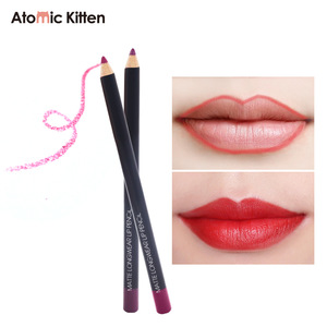 2018 New idea multi-colors waterproof private label lip liner