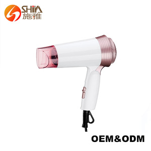 2019 electric AC new design custom hot and cold mini travel hotel foldable hair dryer wholesale