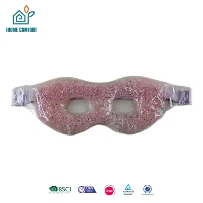 2023 Soft Fabric Cold Compress Gel Eye Mask with Customized Logo