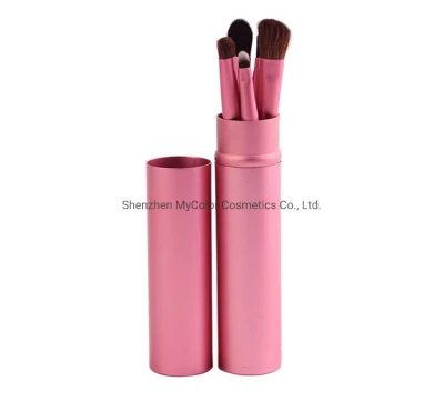 5PCS Animal Hair Travel Mini Eye Makeup Brushes Set Eyebrow Brush Make up Brushes