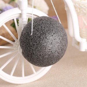 Amazon Best Seller High Quality Organic Green Konjac Sponge Customized Package Face Clean Sponge Soft Dry Konjac Sponge