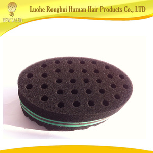 Best selling barber hair sponge/magic double side hair sponge/hair roller