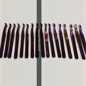 Best Selling High Quality Plucking Eyebrow Tweezers Eyelash Extension Tweezers