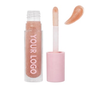 BSCI Certification Custom Google hot Seller Logo Private Label Wholesale Waterproof Moisturizing high Glossy  LipGloss Lip Gloss