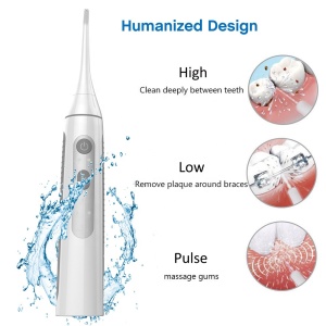 Cordless Oral Irrigator Dental Cleaner High Pressure Water Flosser