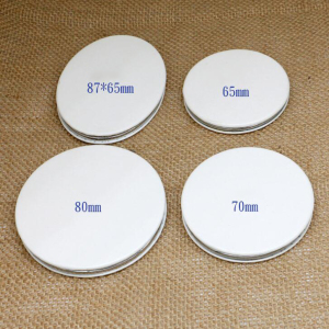 Custom All Shapes Sizes Vanity Espejo Private Label Pocket Mirror/Small White Makeup Mirror/Wooden Pocket Compact Make Up Mirror