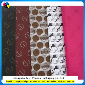 Custom Design High quality gift wrapping tissue paper