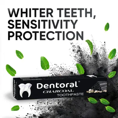 Dentoral Teeth Whitening Dental Care 110g Bamboo Charcoal Toothpaste