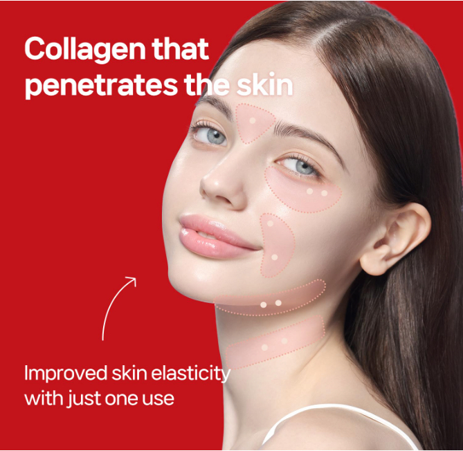 DERMAFIX REALCOLLAGEN Hydrolyzed Collagen Face Masks