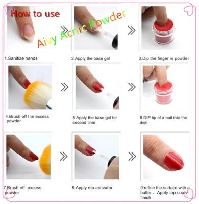 Dipping Acrylic Powder and Liquid Professional Powder for Nails