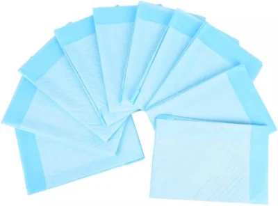 Disposable Underpads Absorbent Fluff Protective Bed Pads, PEE Pads for Babies, Kids, Adults & Elderly Puppy Pads Large for Training Leak Proof