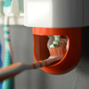 Electric UV Light Sanitizer Kills 99.9% Bacteria Toothbrush holder Sterilizer & Toothpaste dispenser