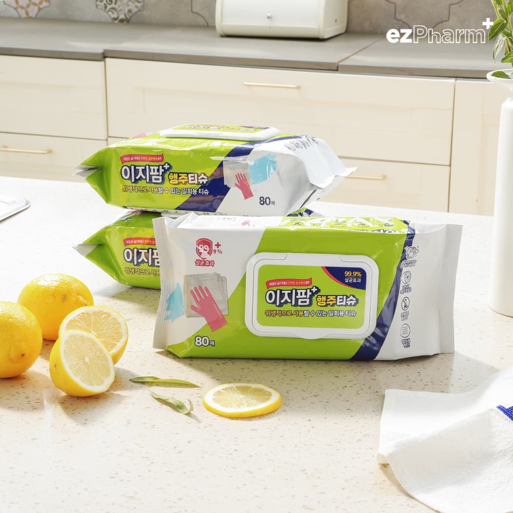 ezPharm Universal Disinfectant Wet Wipes 80S