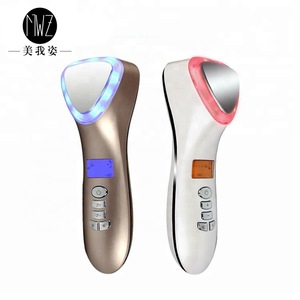 Facial Spa Heating Face Massager Hot Cold Skin Care Whitening Facial Lift Machine Anti-Wrinkle Machine