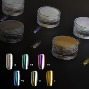 fengshangmei acrylic nail mermaid powder nail supplies mirror effect powder for nails