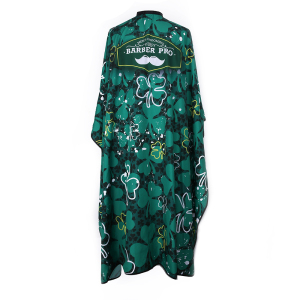 Green Waterproof Salon Cape Barber Apron Polyester  Hairdresser Capes