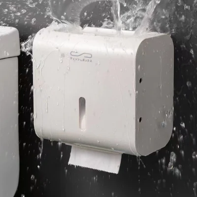High Quality Capacity Thickened Bathroom Waterproof Plastic Tissue Box