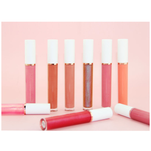 High quality cosmetics wholesaler nude lipgloss support OEM