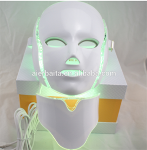 hot in Korea led color light mask skin care photorejuvenation tools for acne removing